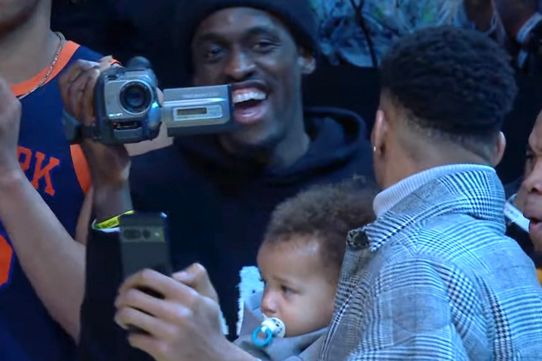 Figure 2: Sam Byford, Pascal Siakam and his NBA All-Star Weekend camcorders: an investigation